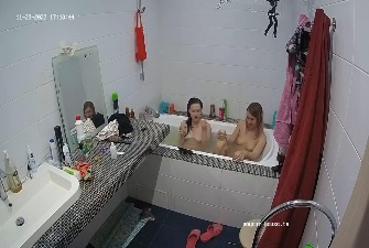 Shana and Chyna long bath after bathing Sonya, Nov29 22