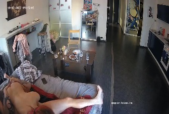 Shana, Erol, Tira, Jirina and Karel naughty times in the morning, Oct12,22 cam3