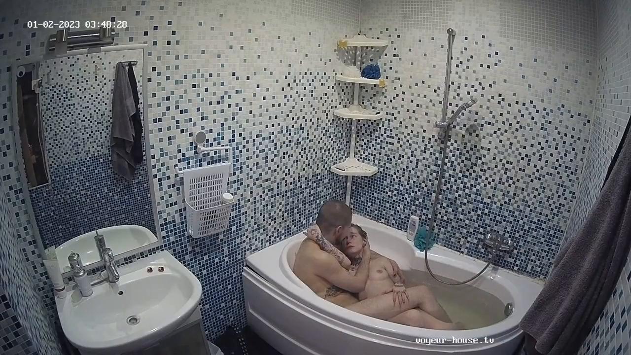 Drake & Kylia - taking a bath together 2023-01-02