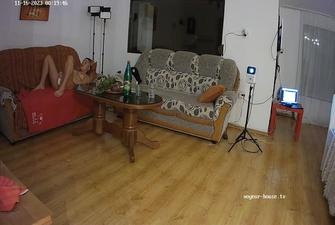 Girls couch party with a close spectator, Nov-16-2023 cam2