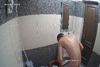 Assano naked in bathroom 26 Aug 2021