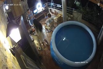 Ally and Dan sensual blowjob in Loggia 2024-07-31