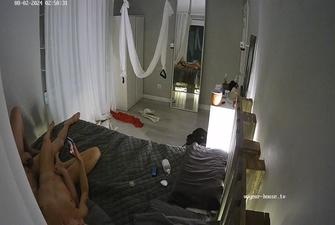 Sylva and Carlson and friends start hot swap orgy with bbc girl in Bedroom 02 08 2024 cam 2
