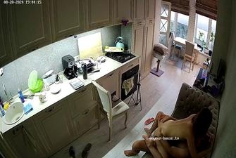 Clara and Stas love sex in Kitchen 21 08 2024 cam 2