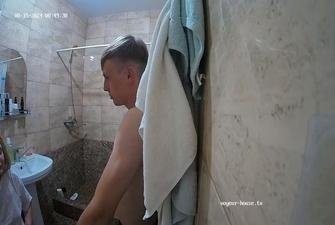 Tatiana friends washing after sex, 15 08 2024