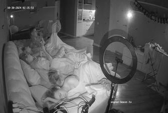 Flamy and friend after party guests have sex in Living room 2024-10-30