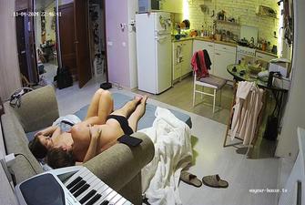 Rachel and Ross massage and quick sex in LR 2024-11-04