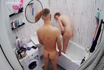 Flamy and Jossip shower after early morning sex 29-11-2024
