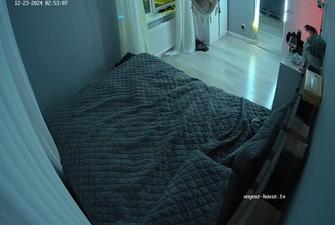 Sylva Carlson and friends bedroom fun 2024-12-23 cam 3