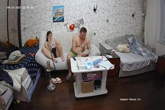 Dinara sucking off Jayce livingroom 2025-04-23