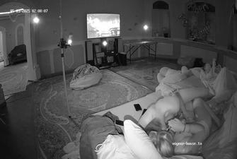 Aleks and Rosy, Joanna and Jorge simultaneous sex with audience livingroom 2025-05-03 cam 3