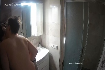 Pascual Amalia hot and interrupted bathroom sex Apr 17 2022